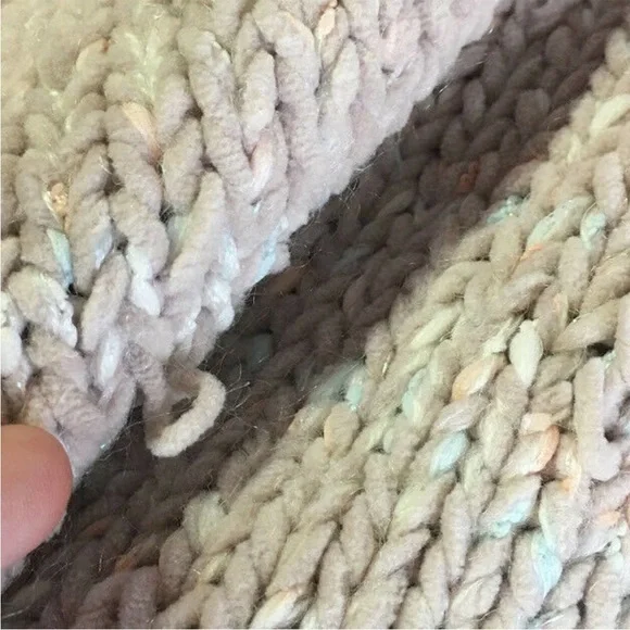 Slate and willow rent the runway nude and multi color turtle neck sweater - Picture 8 of 10